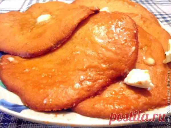 Постные лепешки на рассоле
