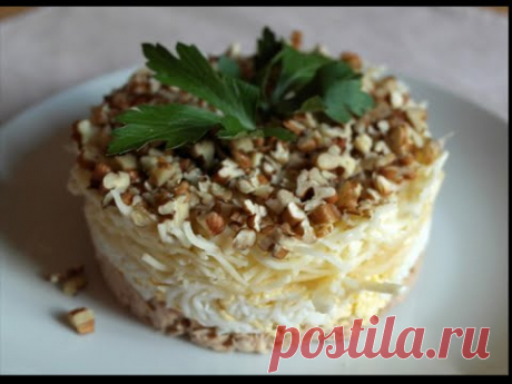 Салат Принц. Рецепты вкусных слоеных салатов. Новогодние рецепты на 2016 год