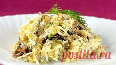 Каждый год 31 декабря готовлю этот салат, все от него просто без ума. Рецепт салата "Венский", он просто восхитительный | Почавкаем | Рецепты | Дзен