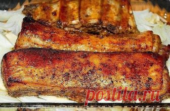 СВИНЫЕ РЁБРА ИЗ ДУХОВКИ