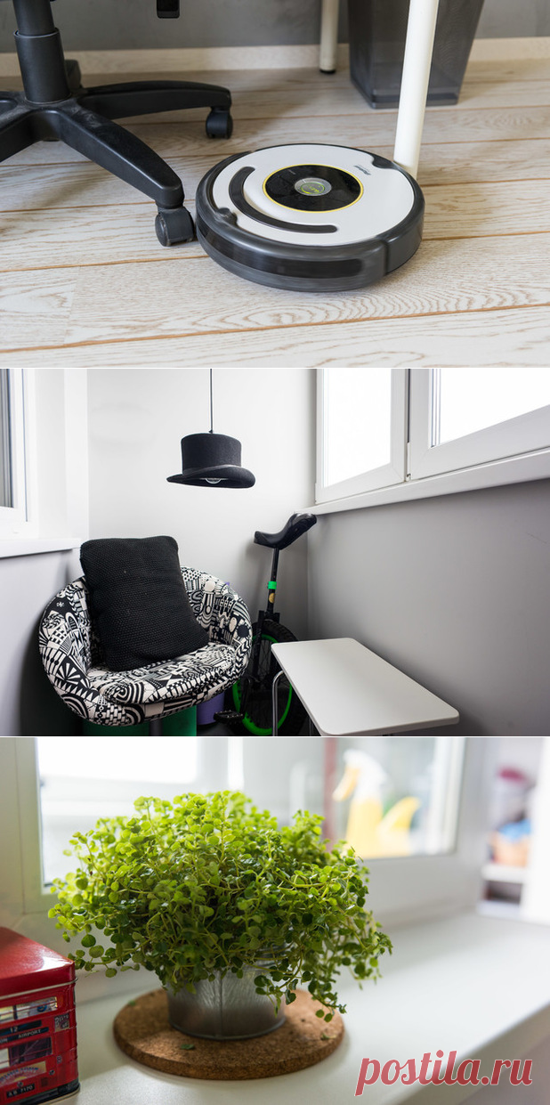 В гостях: Маленькая студия с роботом и полатями