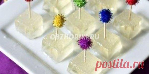 Рецепт: желе-шоты из шампанского с фото | Обжорики.ру - По домашнему вкусные рецепты