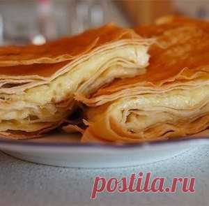 Сырный пирог из армянского лаваша