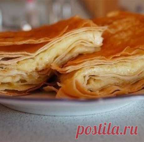 Сырный пирог из армянского лаваша