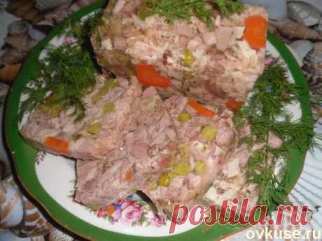 Сальтисон из курицы,свинины и овощей - Простые рецепты Овкусе.ру