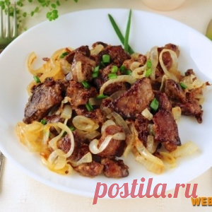 Накрахмаленая печень: всегда получается нежной и сочной!