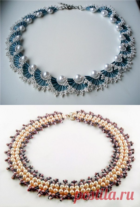 Украшения изумительной красоты из бисера и стекляруса — Сделай сам, идеи для творчества - DIY Ideas