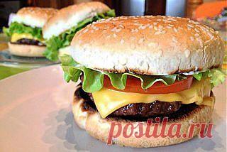 Классический чизбургер | Готовим вместе