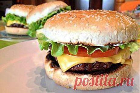 Классический чизбургер | Готовим вместе