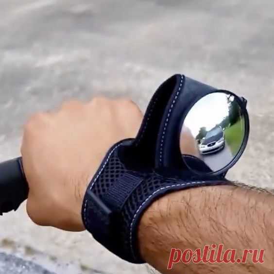 Side mirror for the bicyclist