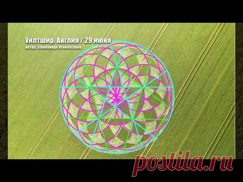 Круги на полях. Июнь 2020 / Crop Circles. June 2020 - YouTube