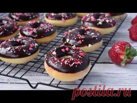 Пончики "Донатс" в духовке. Рецепт вкусных пончиков!