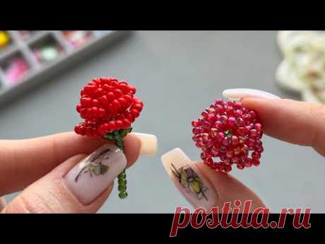 Beaded Rose 🌹 | Beautiful DIY Flower Tutorial