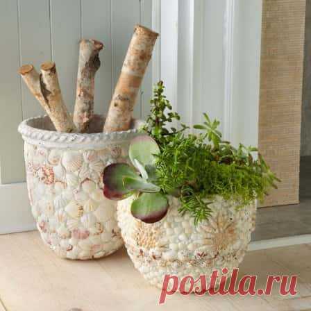 Декор цветочных горшков своими руками (фото)
#декор #цветочный_горшок #своими_руками