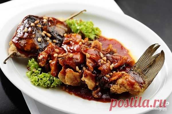 Карп по-китайски - пошаговый кулинарный рецепт с фото на Повар.ру