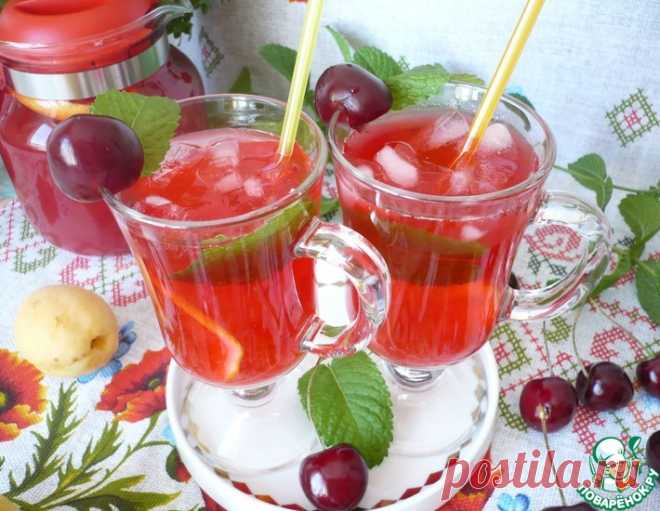 Летний прохладительный напиток 