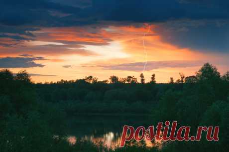 Гроза в июне - ЛенсАрт.ру
