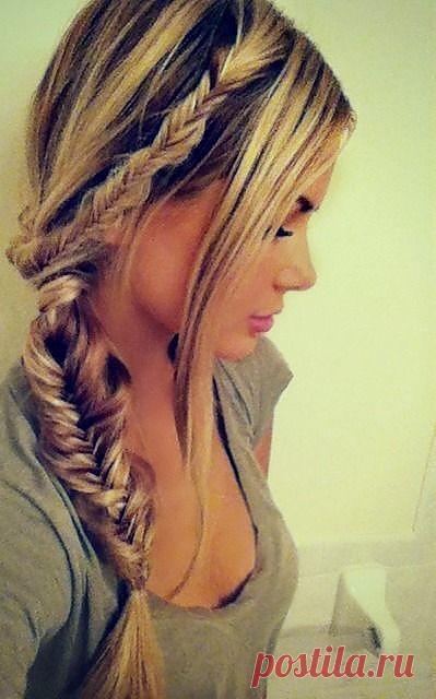 Красивые косы можно носить так повседневно, так и на выпускной вечер или свадьбу ... | Волосы Hai ...