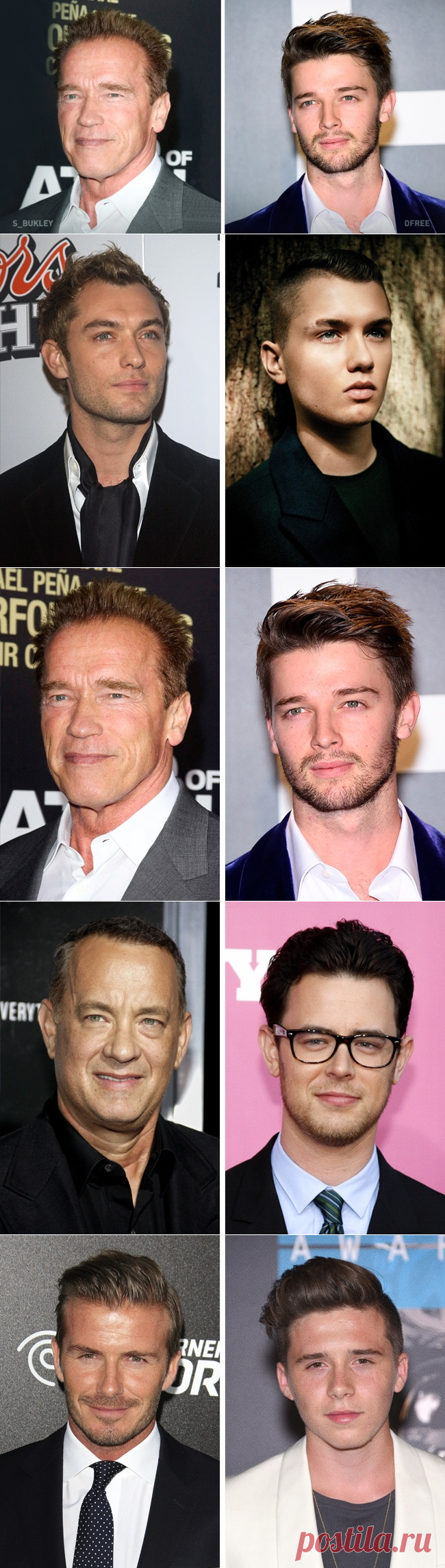 10 звездных сыновей, которые унаследовали от отцов магнетическую харизму