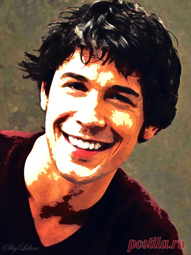 Most beautiful smile in the world!!! #photoshop_skyleksa #the100 #bobmorley #bellamyblake