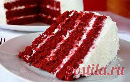 Торт "Красный Бархат" ( Red Velvet Cake)