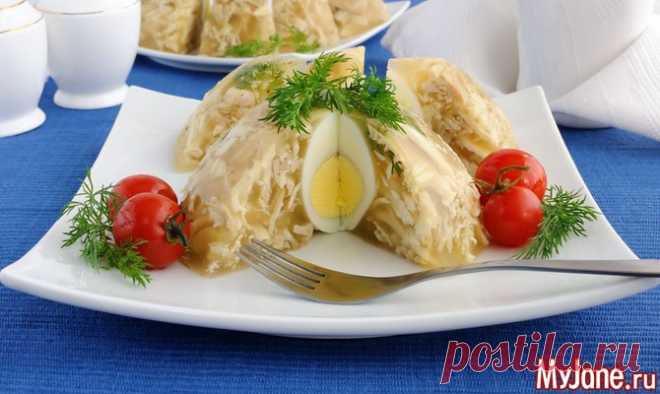Готовим куриный холодец - курица, холодец, желатин, рецепты