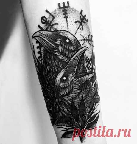 30 крутых татуировок для настоящих викингов