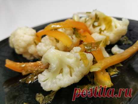 Мариную цветную капусту на все праздники: улетает со стола моментально (делюсь рецептом) | Анна Юрагина | Простые рецепты | Яндекс Дзен