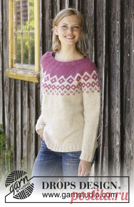 Джемпер Diamond Delight - блог экспертов интернет-магазина пряжи 5motkov.ru