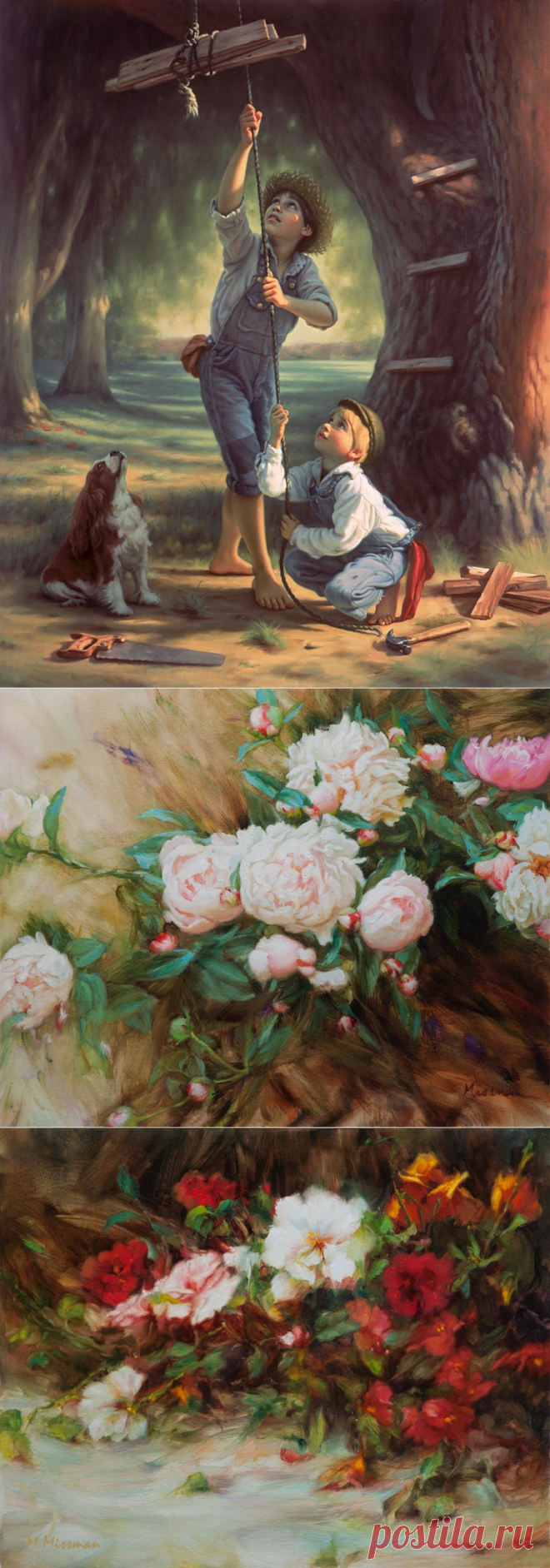 Марк Ариан (1947 ) Романтический художник-фигуративист .