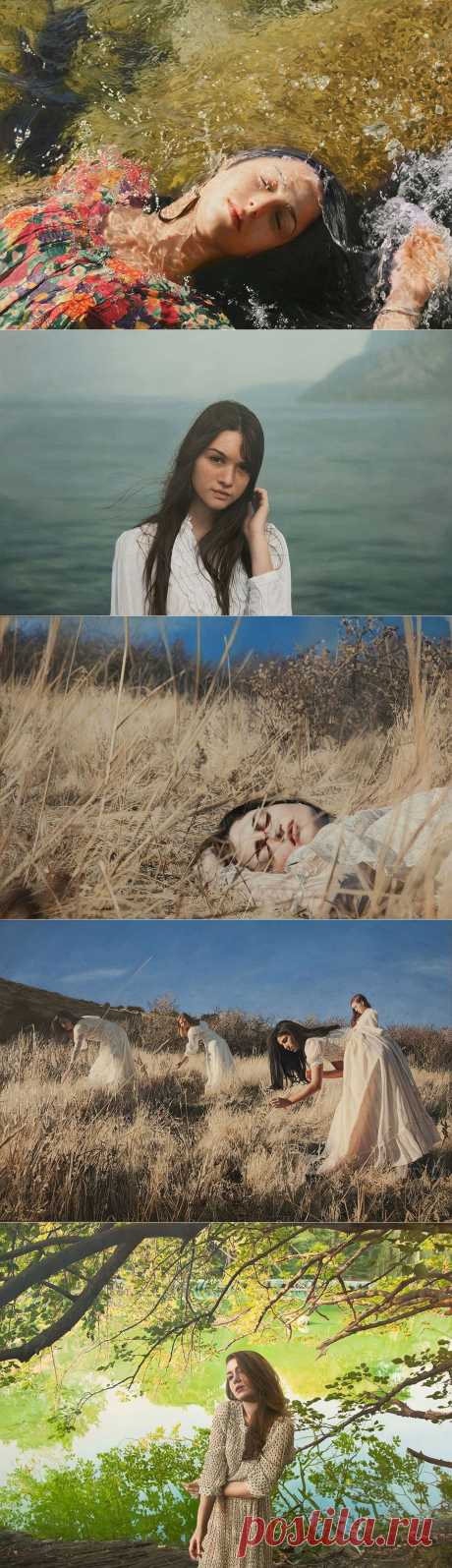 Гиперреализм: женские портреты, написанные маслом | ХОЧУ ВСЁ ЗНАТЬ