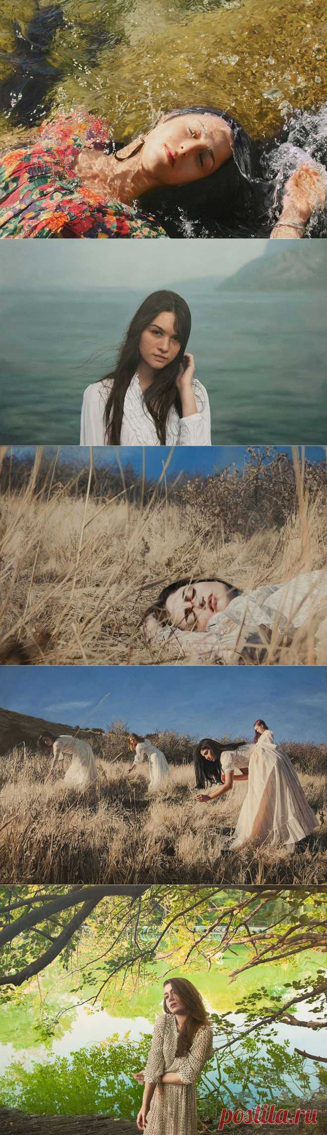 Гиперреализм: женские портреты, написанные маслом | ХОЧУ ВСЁ ЗНАТЬ