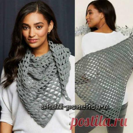 Шаль Треугольники