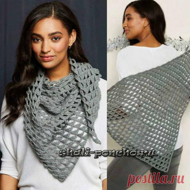 Шаль Треугольники