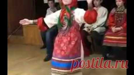 девчонка поет и пляшет!! мощь и жесть!!