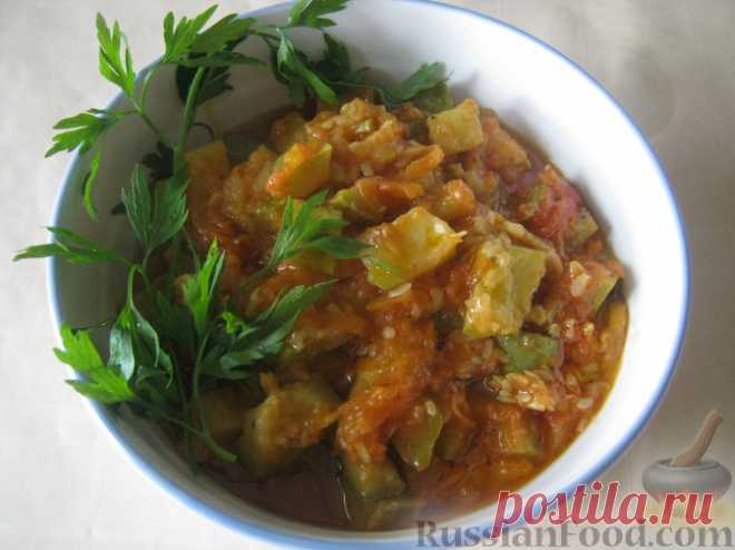 Рецепт: Кабачки тушеные на RussianFood.com