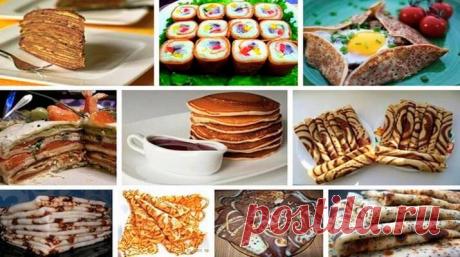 ТОП - 15 лучших рецептов блинов на Масленицу 2016 – Вкусные рецепты для всей семьи