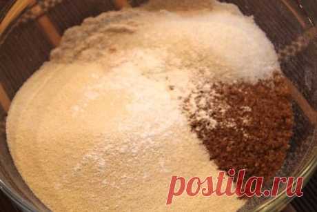 Насыпной пирог &quot;Ленивейший&quot; и в тоже время наивкуснейший! | Четыре вкуса