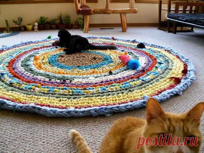 tru-knitting: Вязание по-деревенски, или Вторая жизнь постельного белья