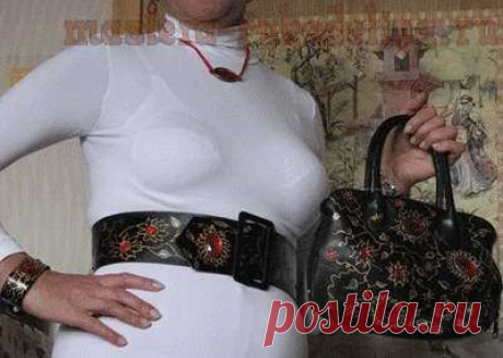 Мастера рукоделия - рукоделие для дома. Бесплатные мастер-классы, фото и видео уроки - Мастер-класс: Декорирование комплекта из кожи