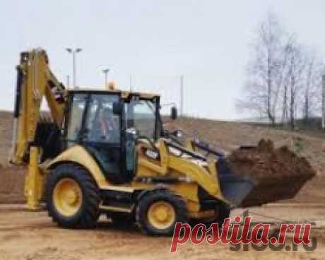 Аренда спецтехники: Экскаватор-погрузчик CAT428F, г.Екатеринбург (Свердловская обл.)