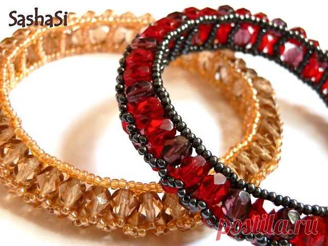(3) All you need is size 11°seed beads, 6mm faceted rounds (80-90), needle and thread and some free time to create! | Bead