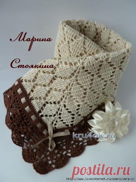 Детский плед крючком