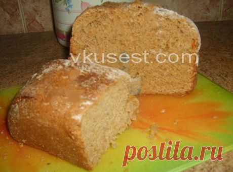 Ржаной хлеб в хлебопечке с тыквой | Готовим дома - vkusest.com