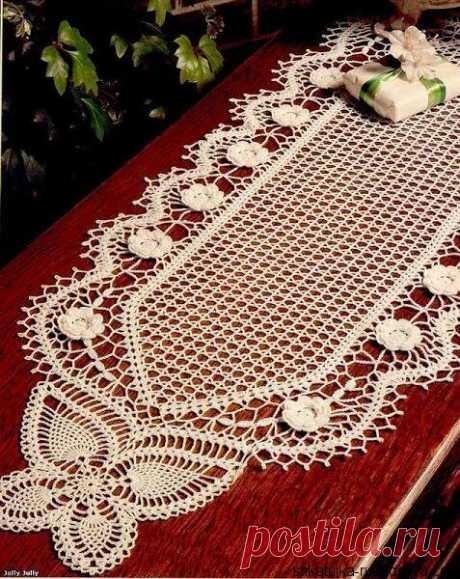 Красивые вязаные дорожки и много схем на любой вязальный вкус | Петелечка | Дзен