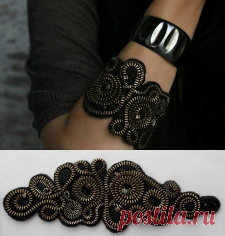 Бижутерия из молний. Видео мастер-класс | Домохозяйка