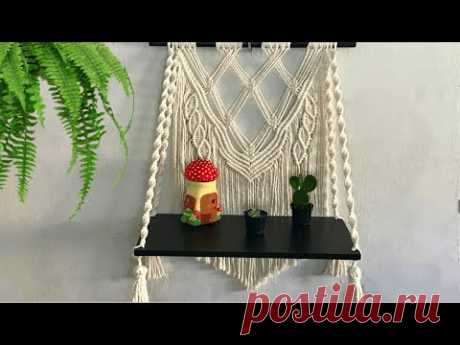 MACRAMÉ - PRATELERIA - PASSO A PASSO