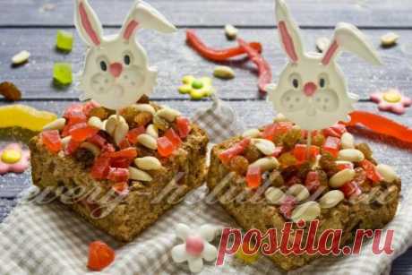 Пасхальная коврижка, рецепт