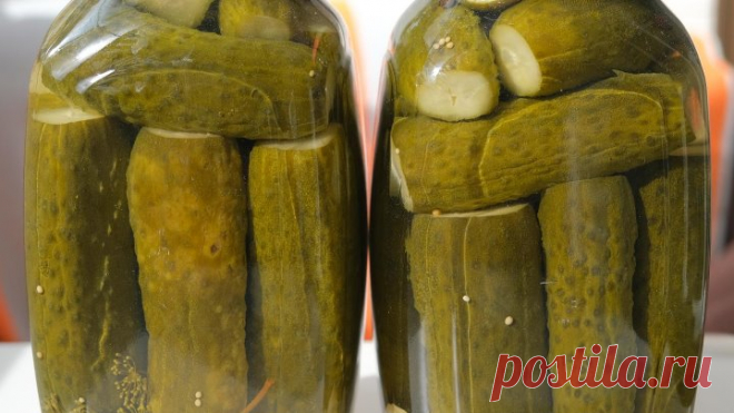 Советские маринованные огурчики с горчицей - вкус из прошлого
