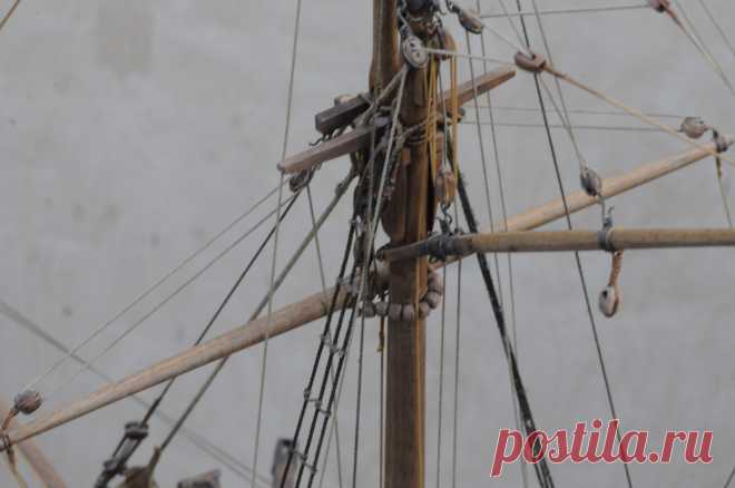 Мачта в районе краспиц.